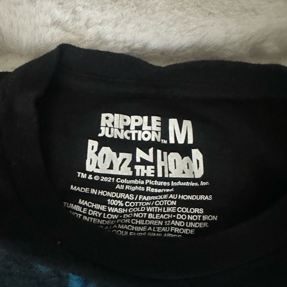 Ripple Junction Black and Blue Graphic Tee - Picture 3 of 3